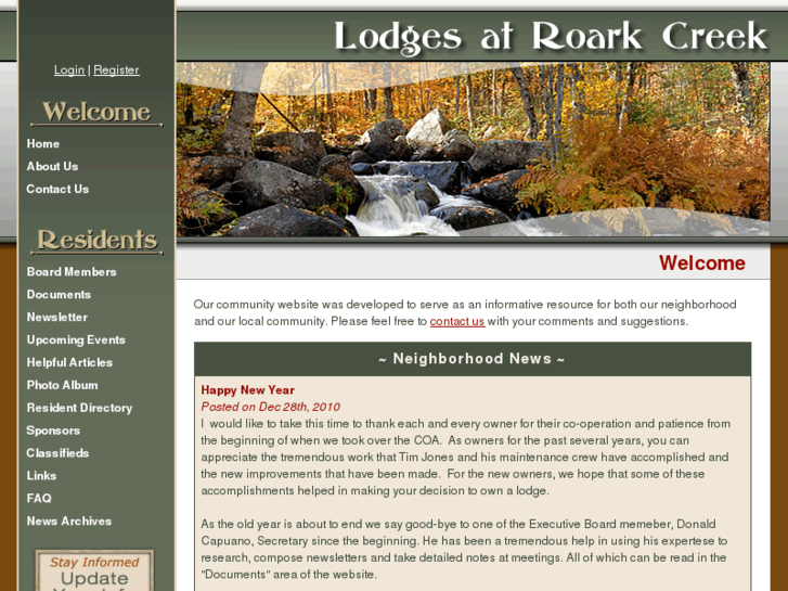 www.lodgesatroarkcreekcoa.com