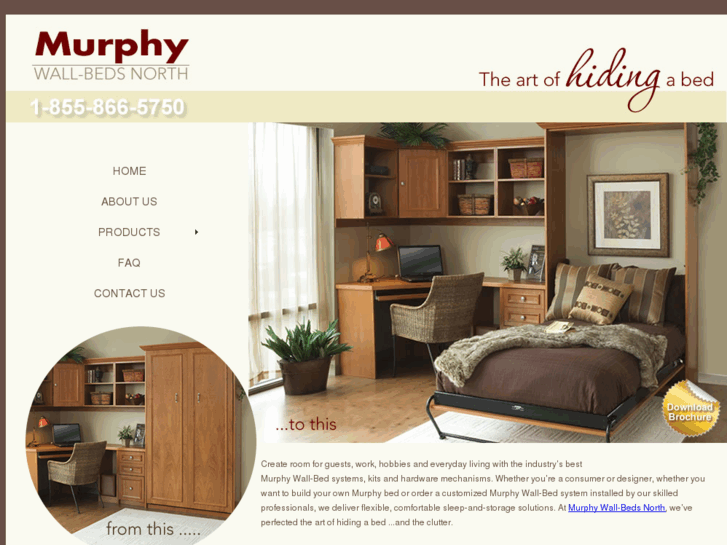 www.murphywallbedsnorth.com