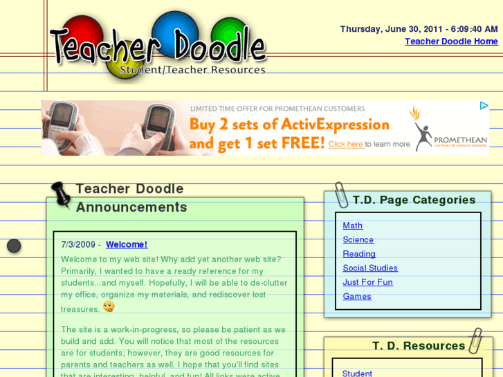 www.teacherdoodle.com