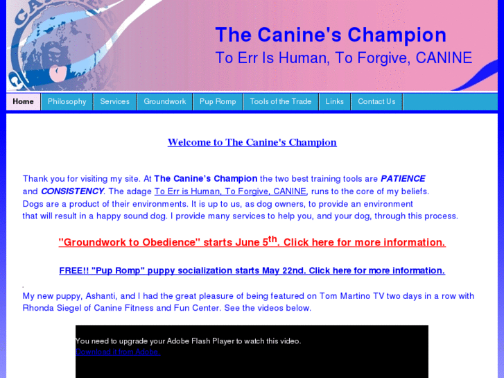 www.thecanineschampion.com