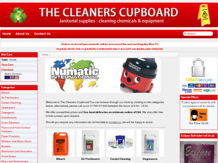 www.thecleanerscupboard.com