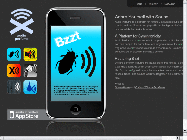 www.audioperfume.com