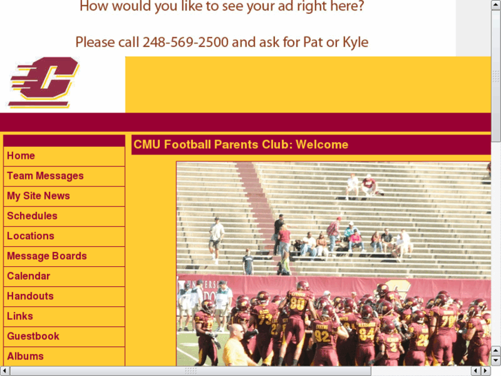 www.cmufootballparents.com