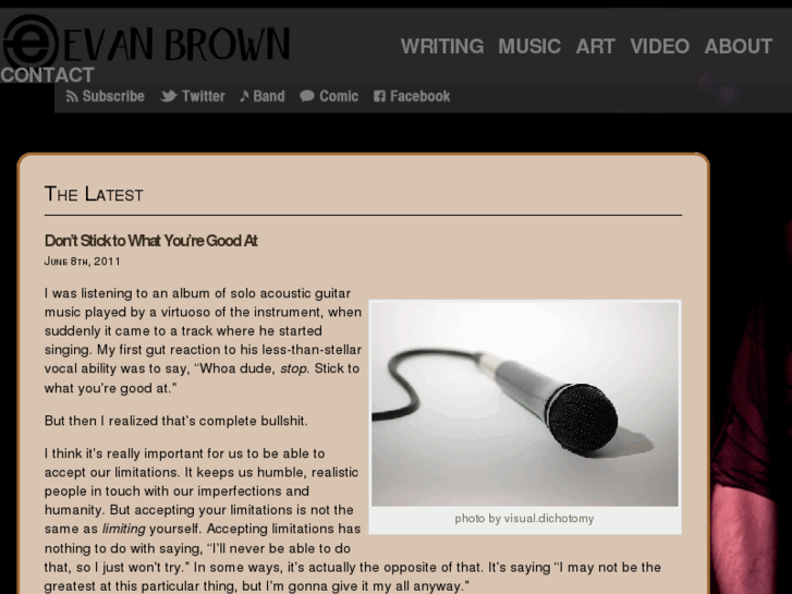 www.evanbrownmusic.com