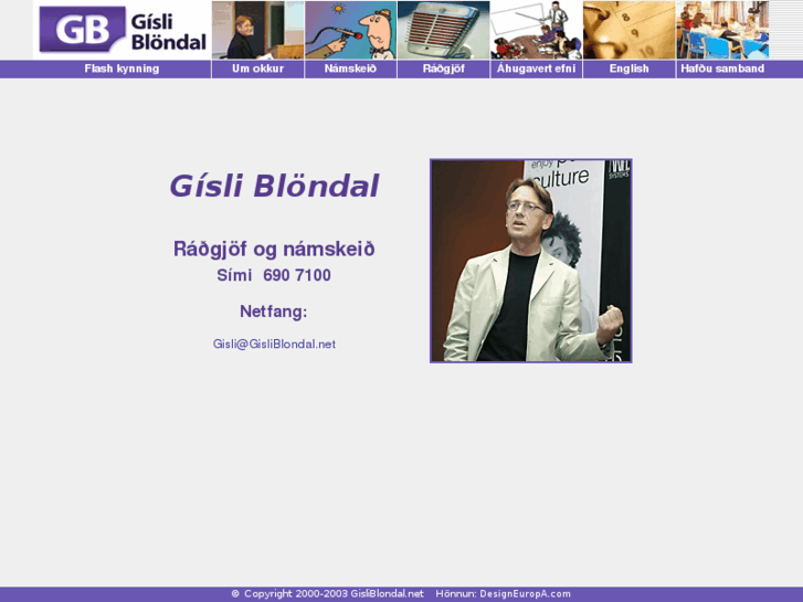 www.gisliblondal.net