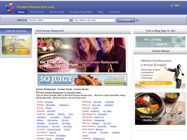 www.korean-restaurants.com