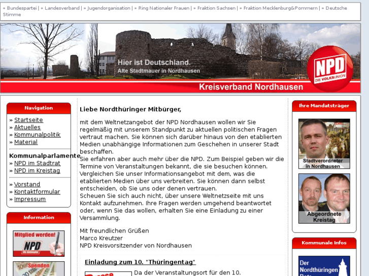 www.npd-nordhausen.de