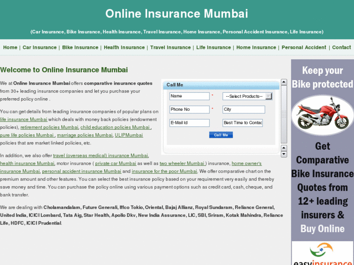 www.onlineinsurancemumbai.com