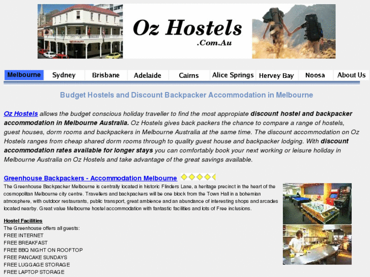 www.ozhostels.com.au