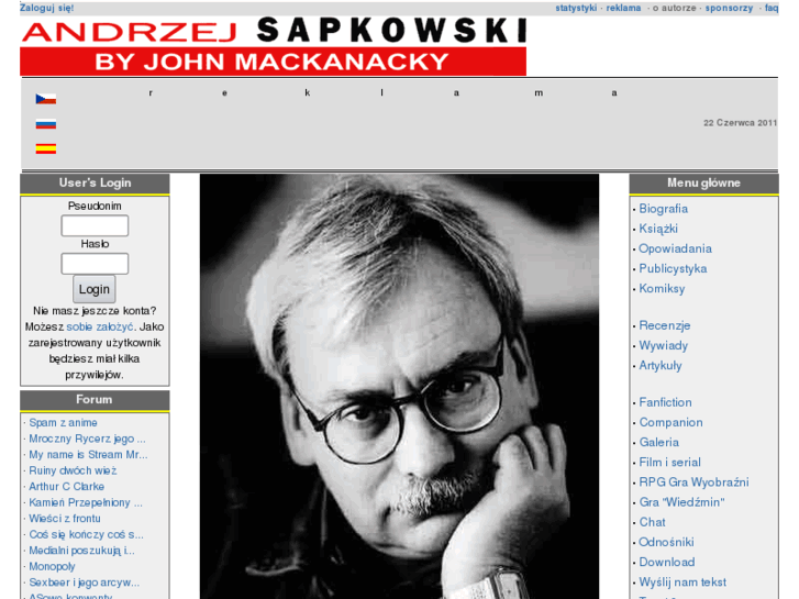 www.sapkowski.pl