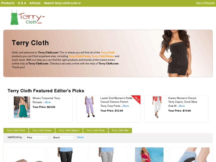 www.terry-cloth.com