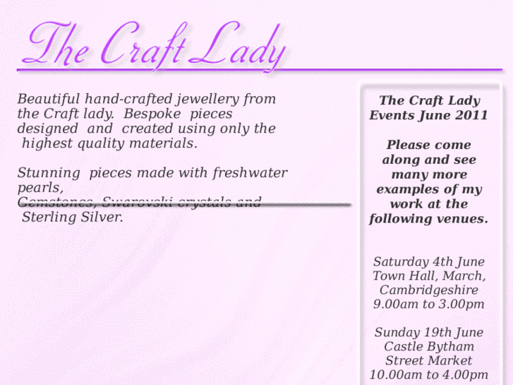 www.thecraftlady.net