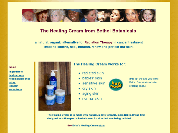 www.thehealingcream.com