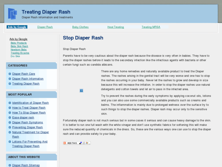 www.treatingdiaperrash.net