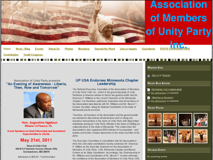 www.unitypartyusa.com