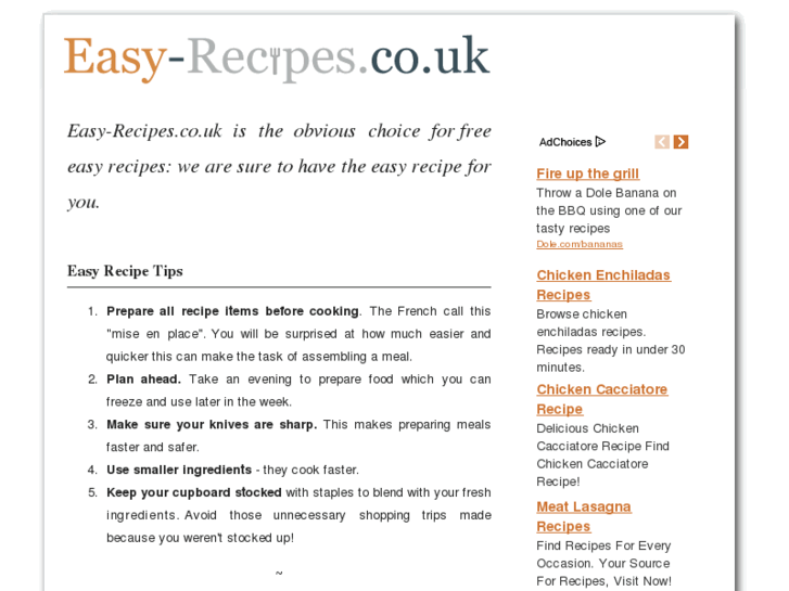 www.easy-recipes.co.uk