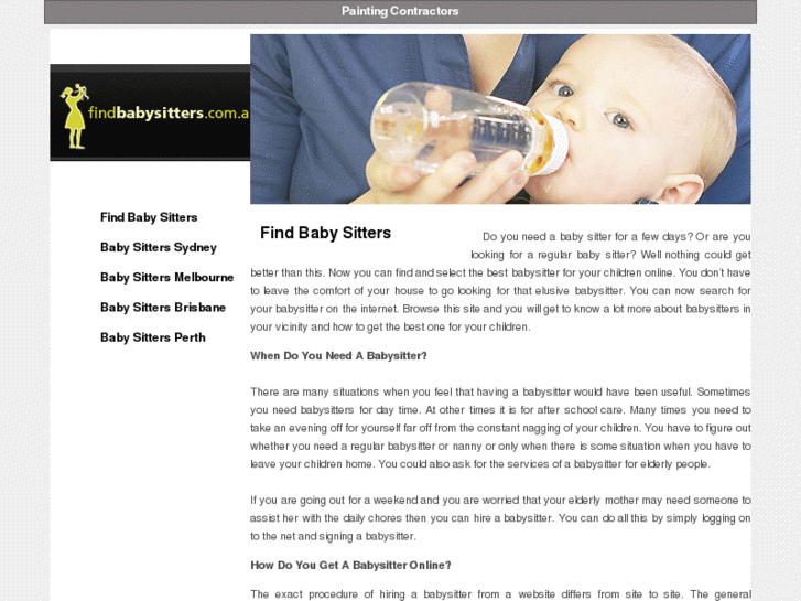 www.findbabysitters.com.au