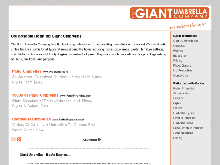 www.giantumbrellacompany.com