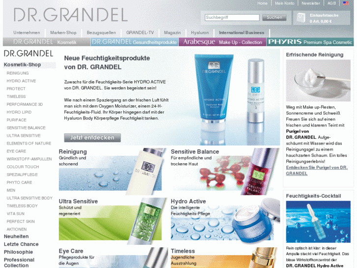 www.grandel-cosmetics.com