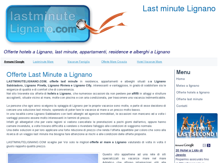 www.lastminutelignano.com