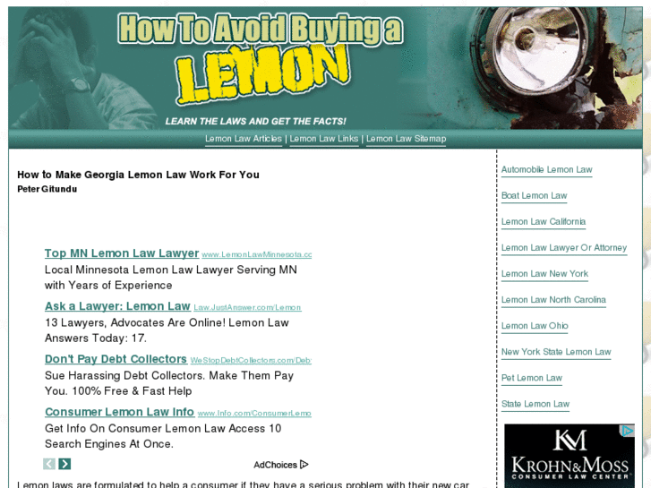 www.lemon-laws-now.com