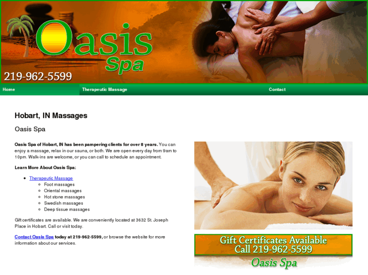 www.oasisspahobart.com