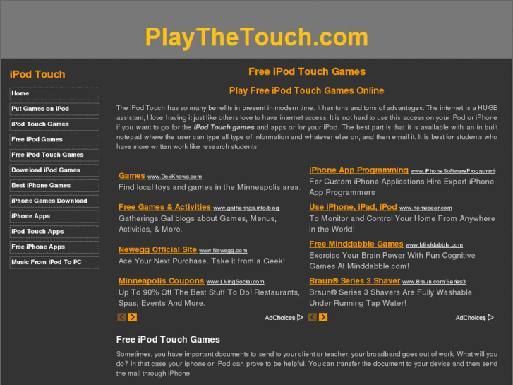 www.playthetouch.com