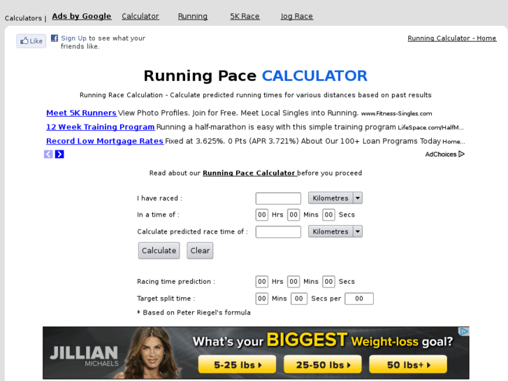 www.running-calculator.com