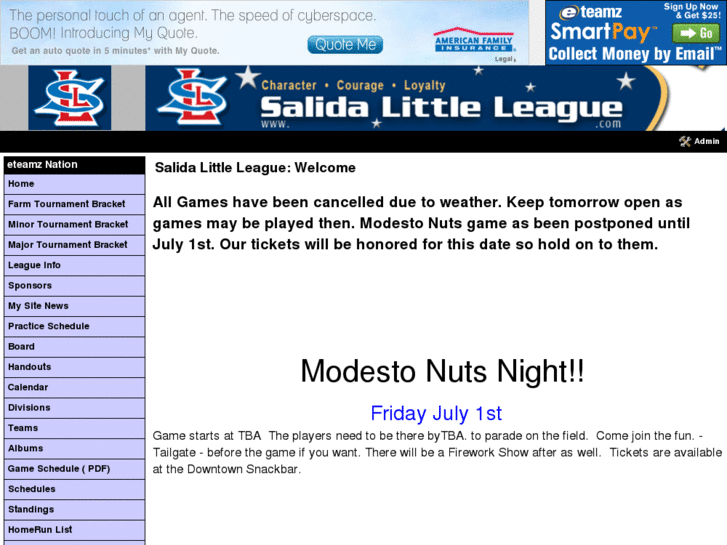 www.salidalittleleague.com