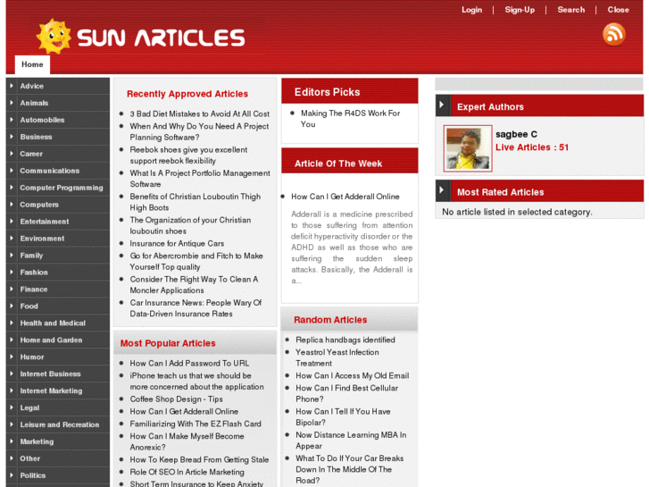 www.sunarticles.com