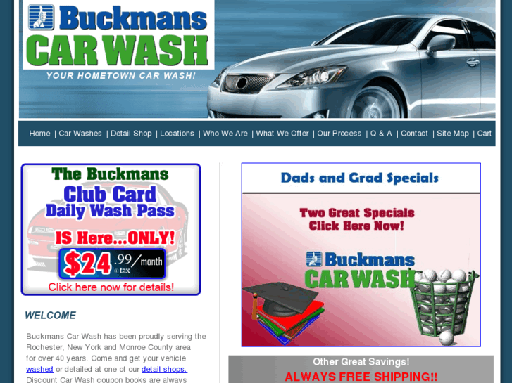 www.buckmanscarwash.com