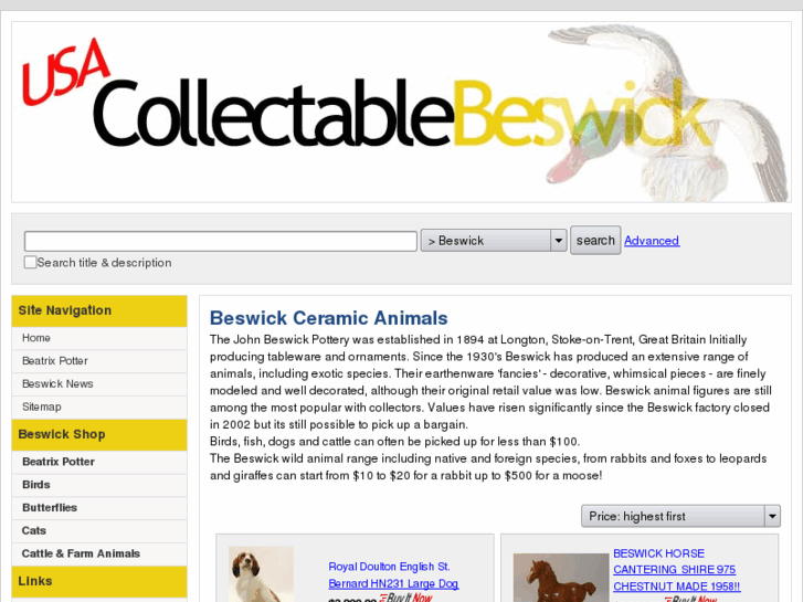 www.collectablebeswick.com