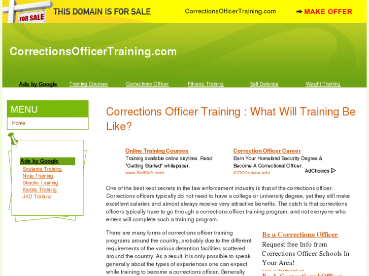 www.correctionsofficertraining.com