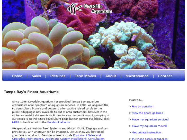 www.drysdaleaquarium.com