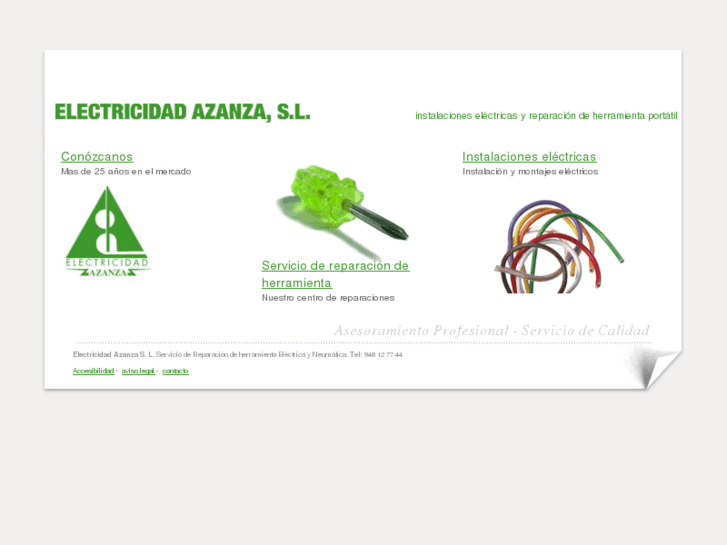 www.electricidadazanza.com