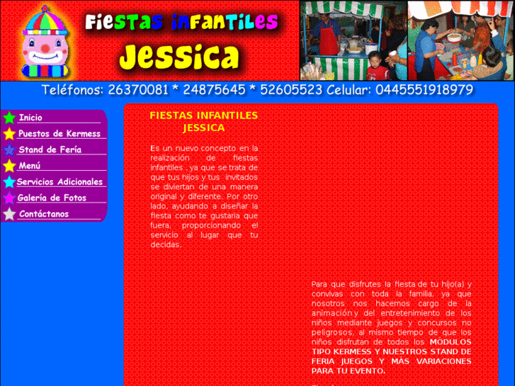 www.fiestasinfantilesjessica.com