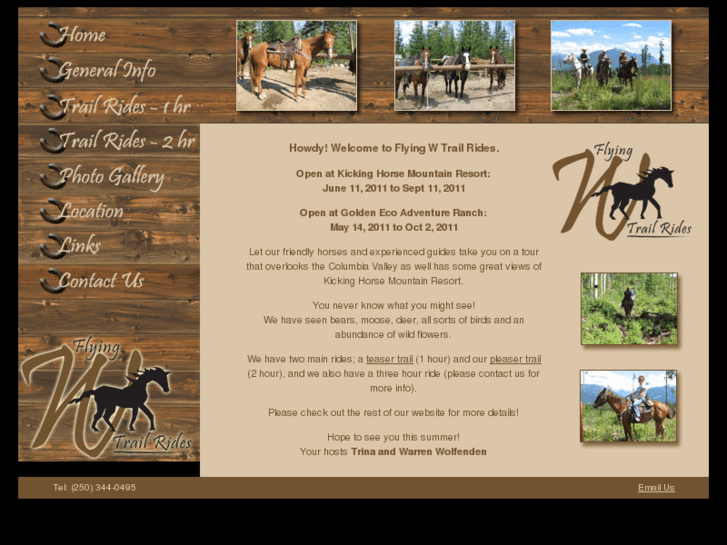 www.flyingwtrailrides.com