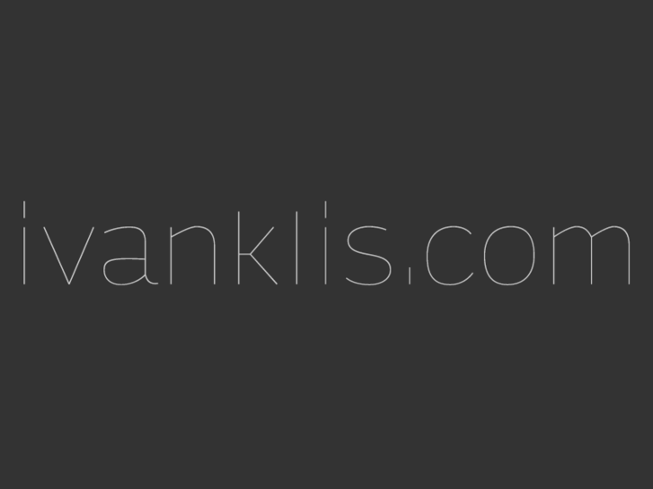 www.ivanklis.com