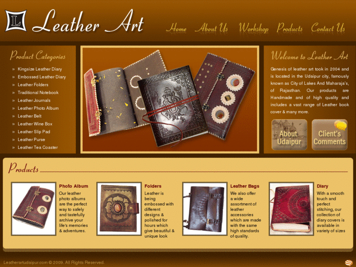 www.leatherartudaipur.com