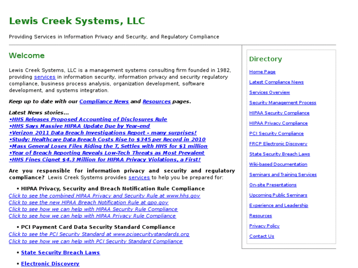 www.lewiscreeksystems.com