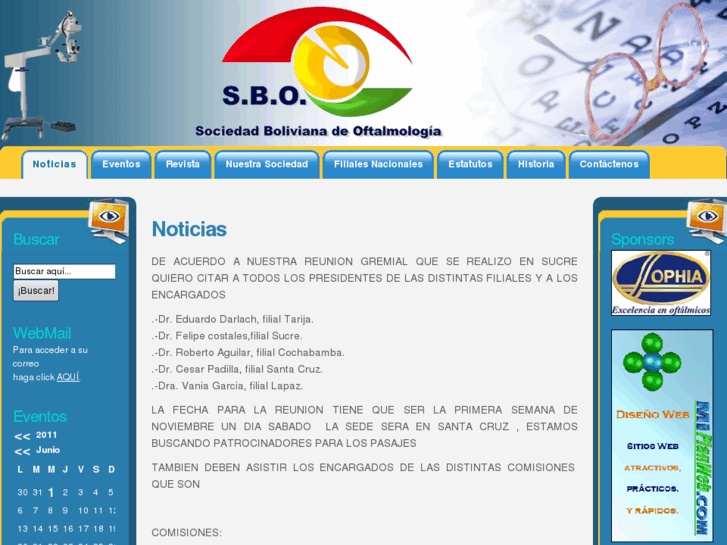 www.oftalmologosbolivia.com