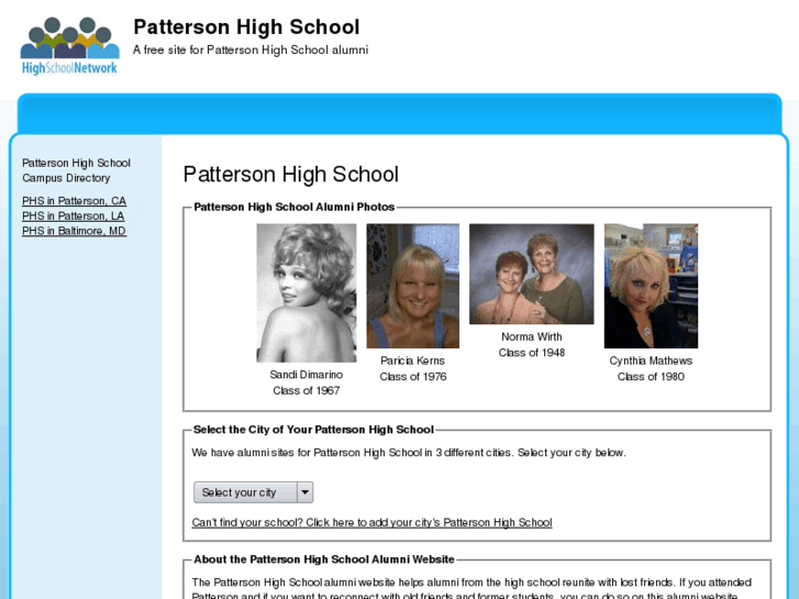 www.pattersonhighschool.org