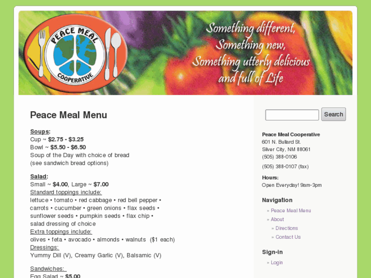 www.peacemealcoop.com
