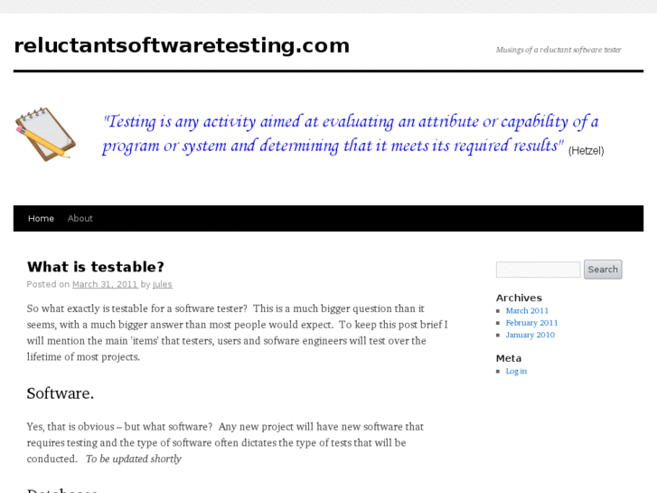 www.reluctantsoftwaretesting.com