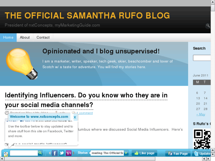 www.samantharufo.info