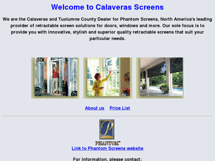 www.calaverasscreens.com