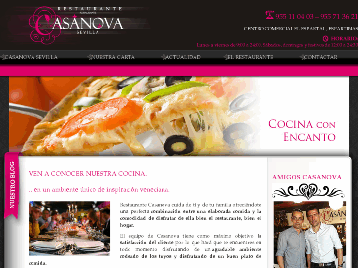 www.casanovarestaurantes.es