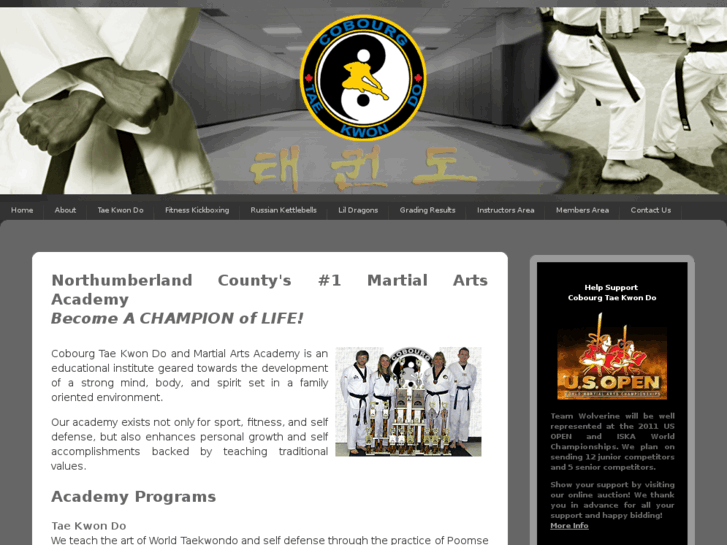 www.cobourgtaekwondo.net