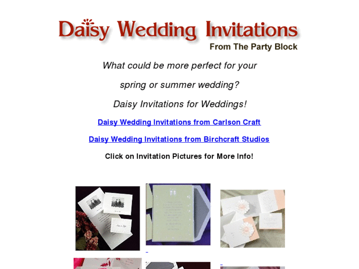 www.daisyweddinginvitations.com