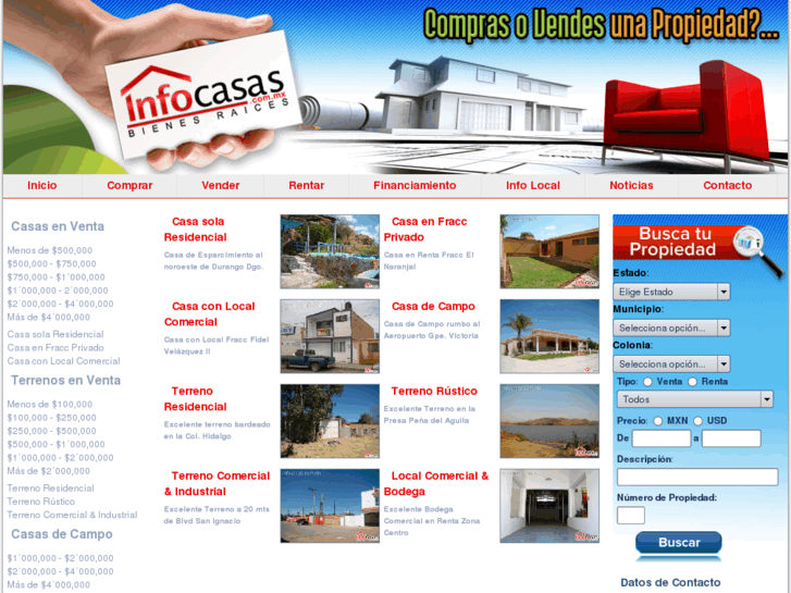 www.infocasas.com.mx